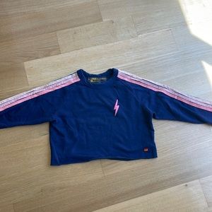 Aviator Nation (s) crop sweatshirt